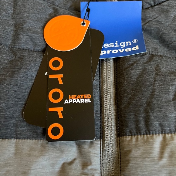 Ororo Men's Classic Heated Vest - Flecking Gray - Size Large - Picture 5 of 8